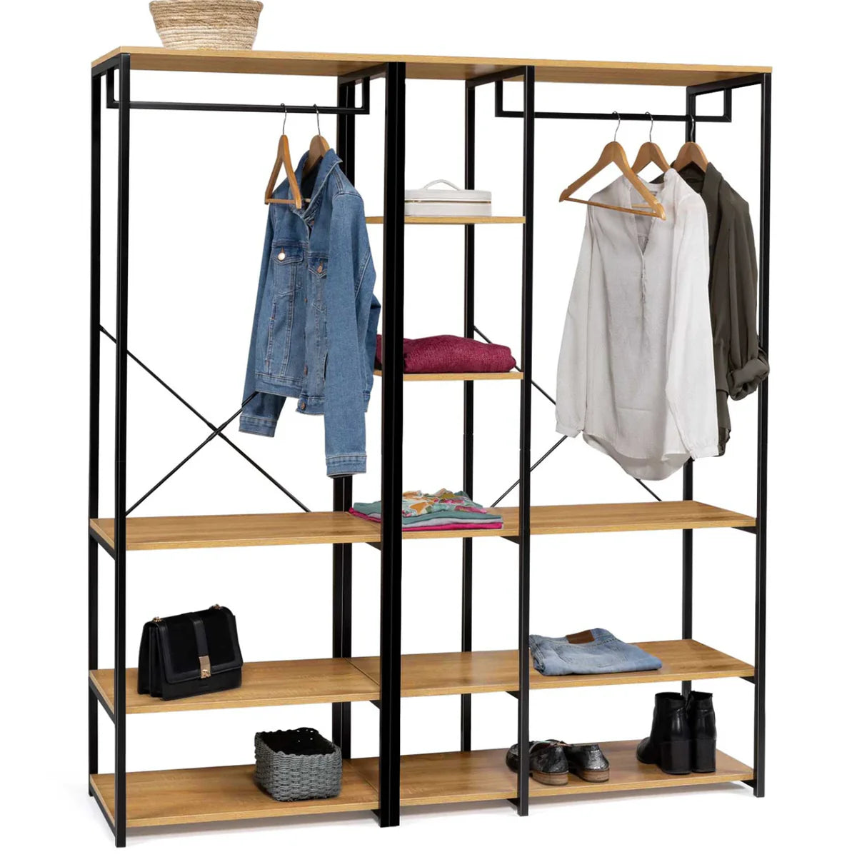 Large MDF Wood Dressing Table with Practical Design for Organizing Clothes – WAF-271