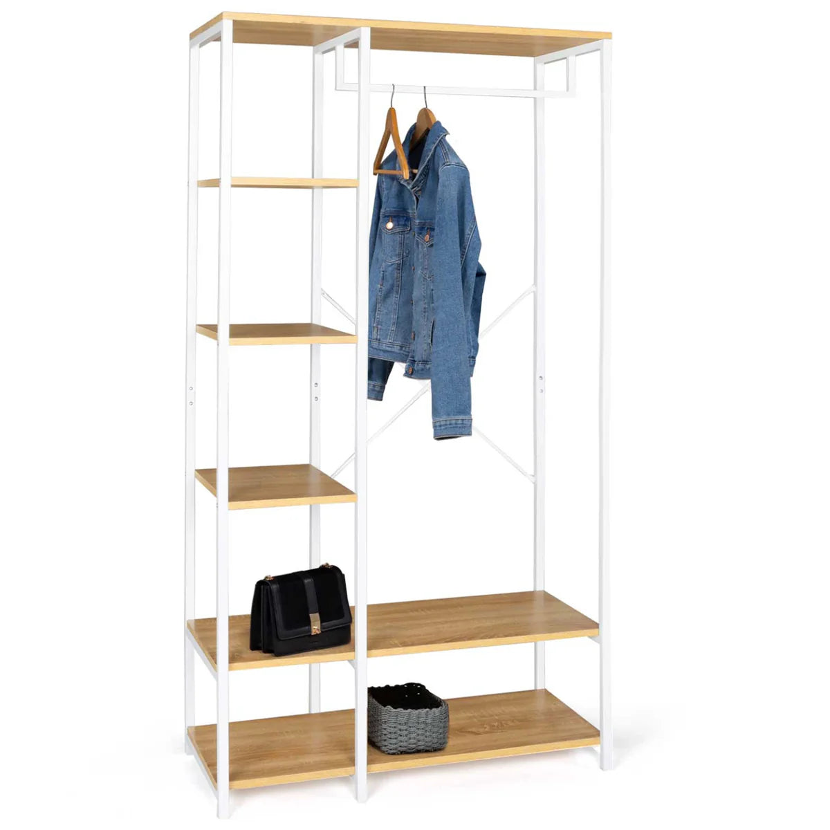 Large MDF Wood Dressing Table with Practical Design for Clothing Organization – WAF-274