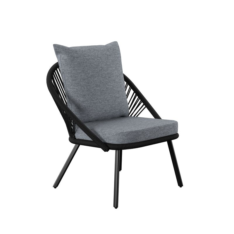 SCO 2 Chair and Table Set Black