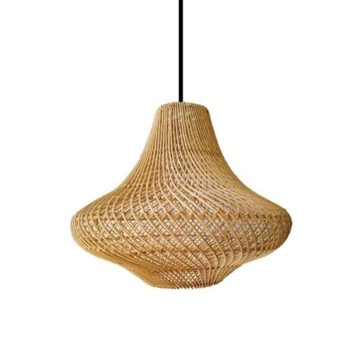 Bamboo Wood Chandelier - HOB-010 - 55cmx50m
