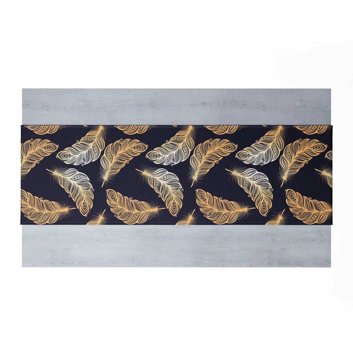 Velvet fabric dining tablecloth in linen - PRV-207