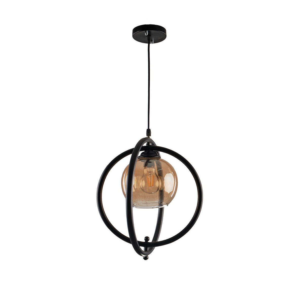 Aluminum chandelier with a modern design for elegant lighting