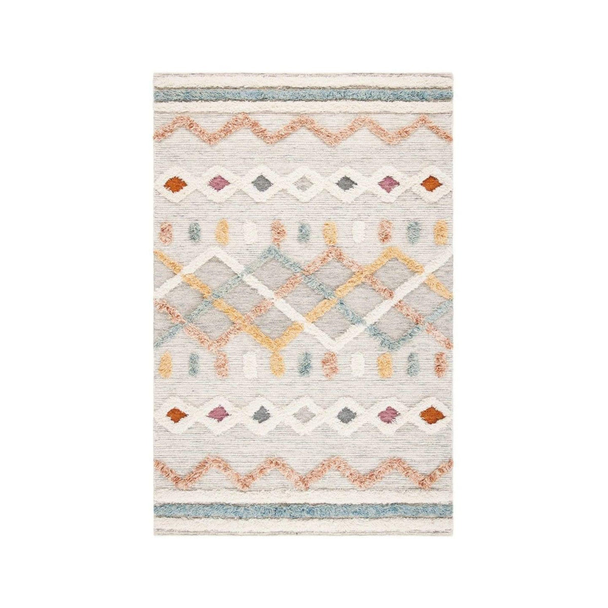 Handmade pure wool rug - 200x150cm - LUS-231