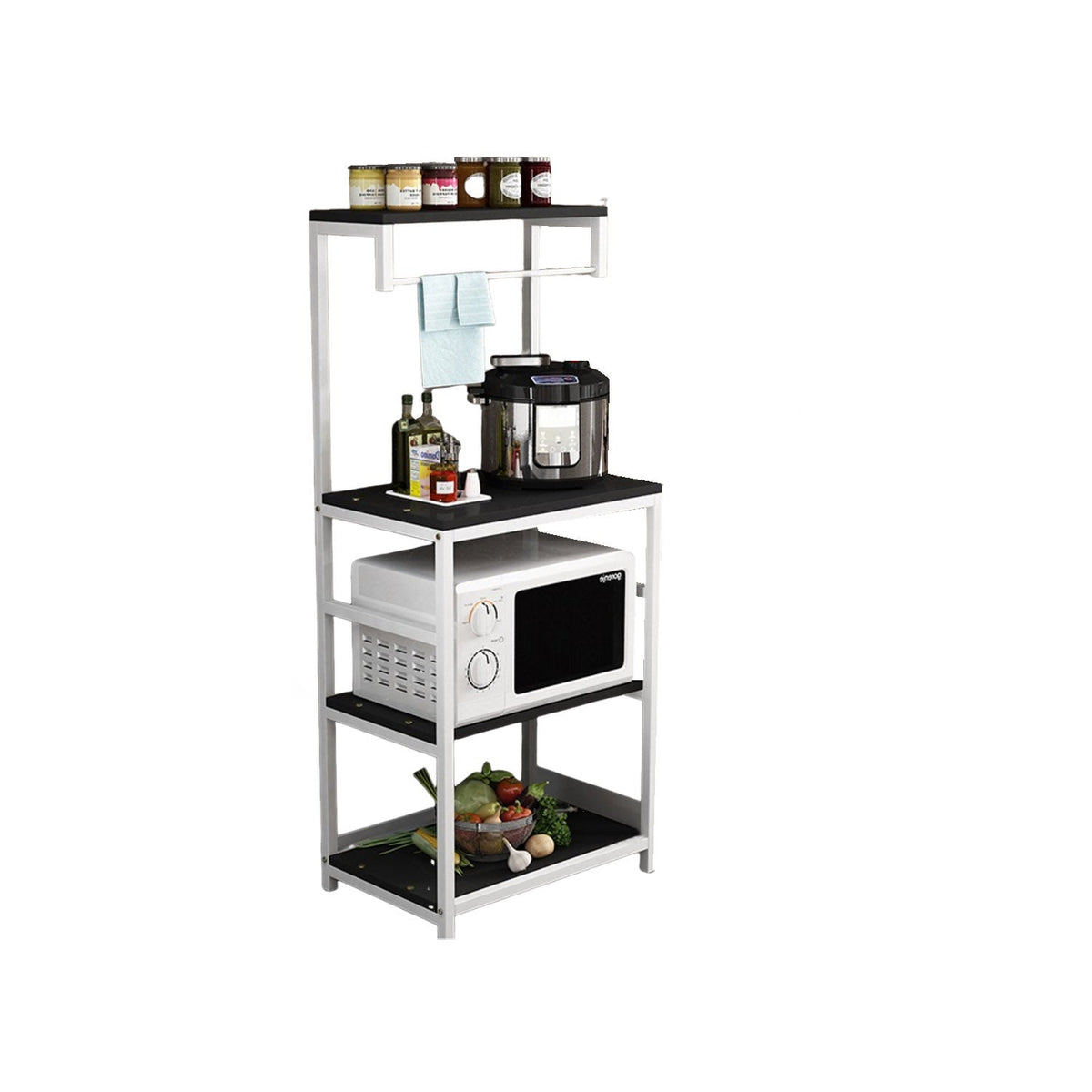 Electrostatic paint metal kitchen storage unit - MTC-149
