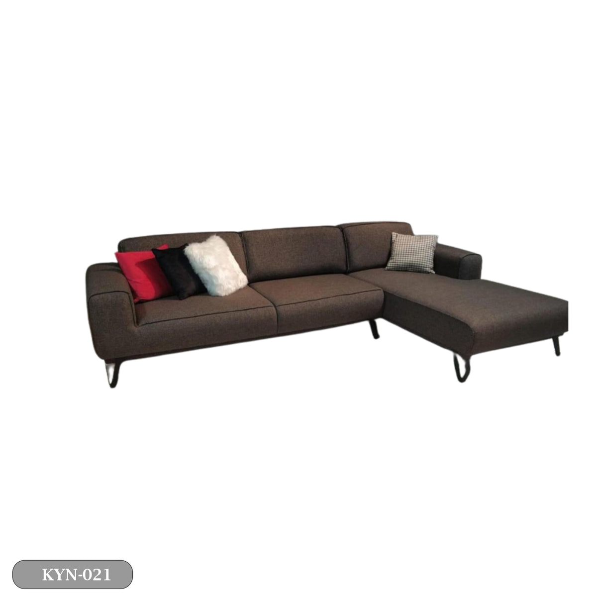 Beech wood corner with linen or velvet fabric - KYN-021