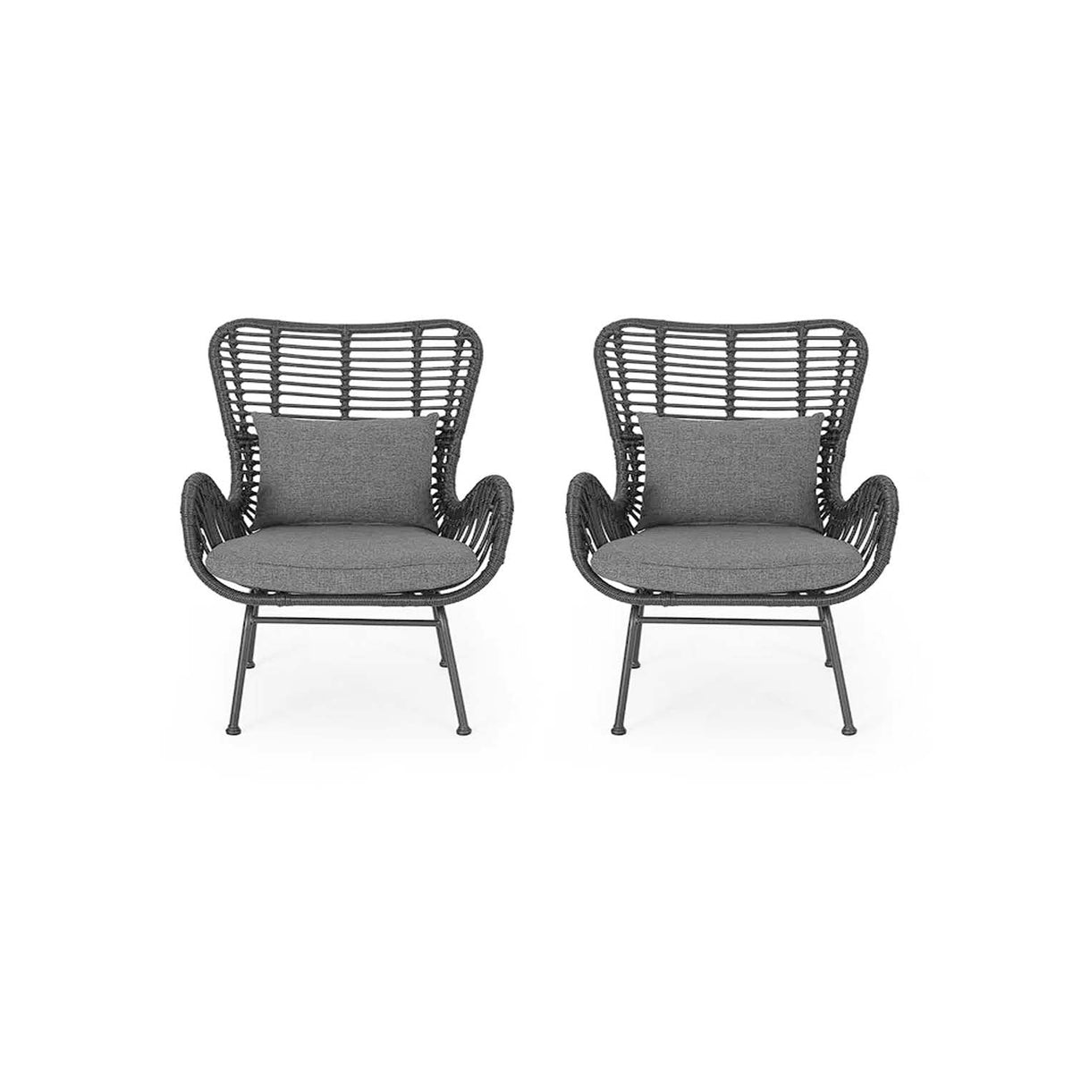 2 Chair Set from Rattan - OS-255