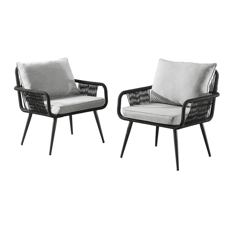 Set of 2 sling chairs 125 for restaurants and cafes