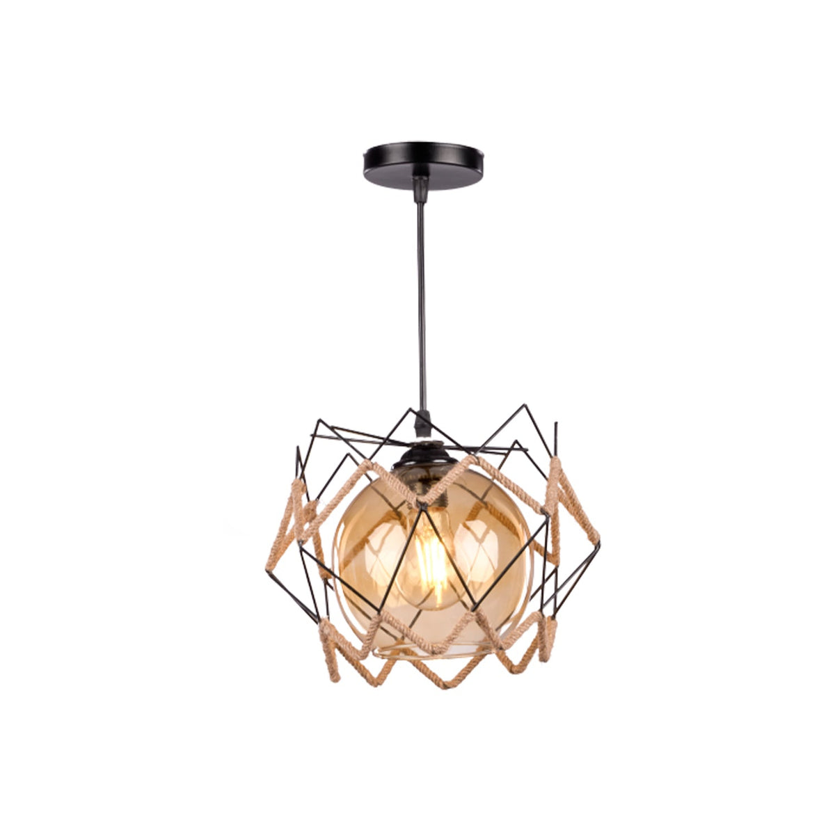 Aluminum chandelier with a sleek modern design that adds a luxurious touch to your home.