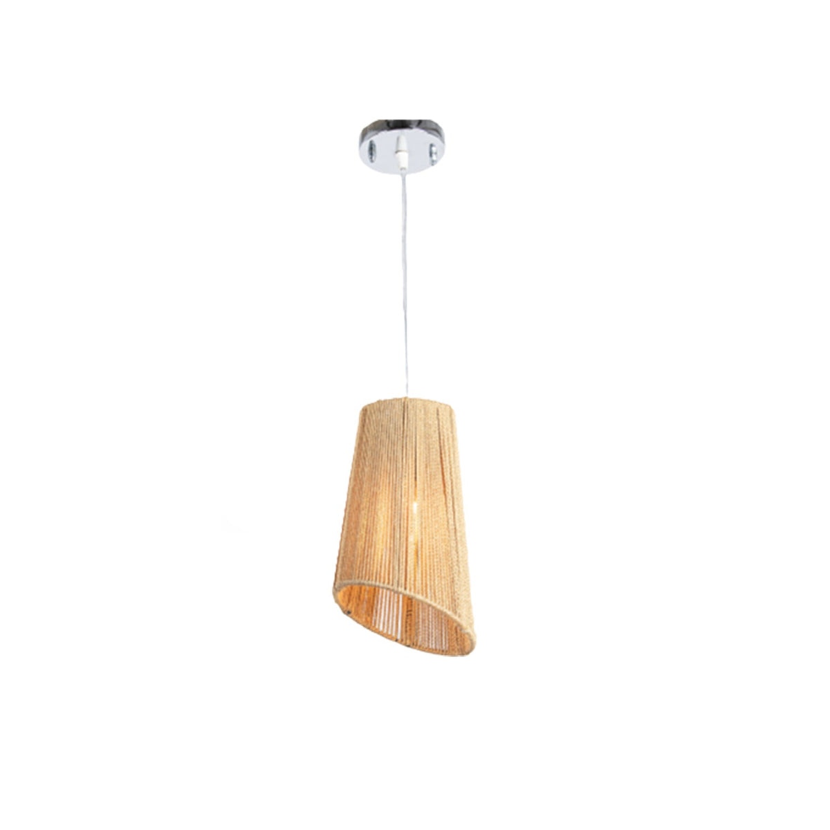 Elegant Makrama chandelier with an artistic design that adds a touch of warmth to your home.