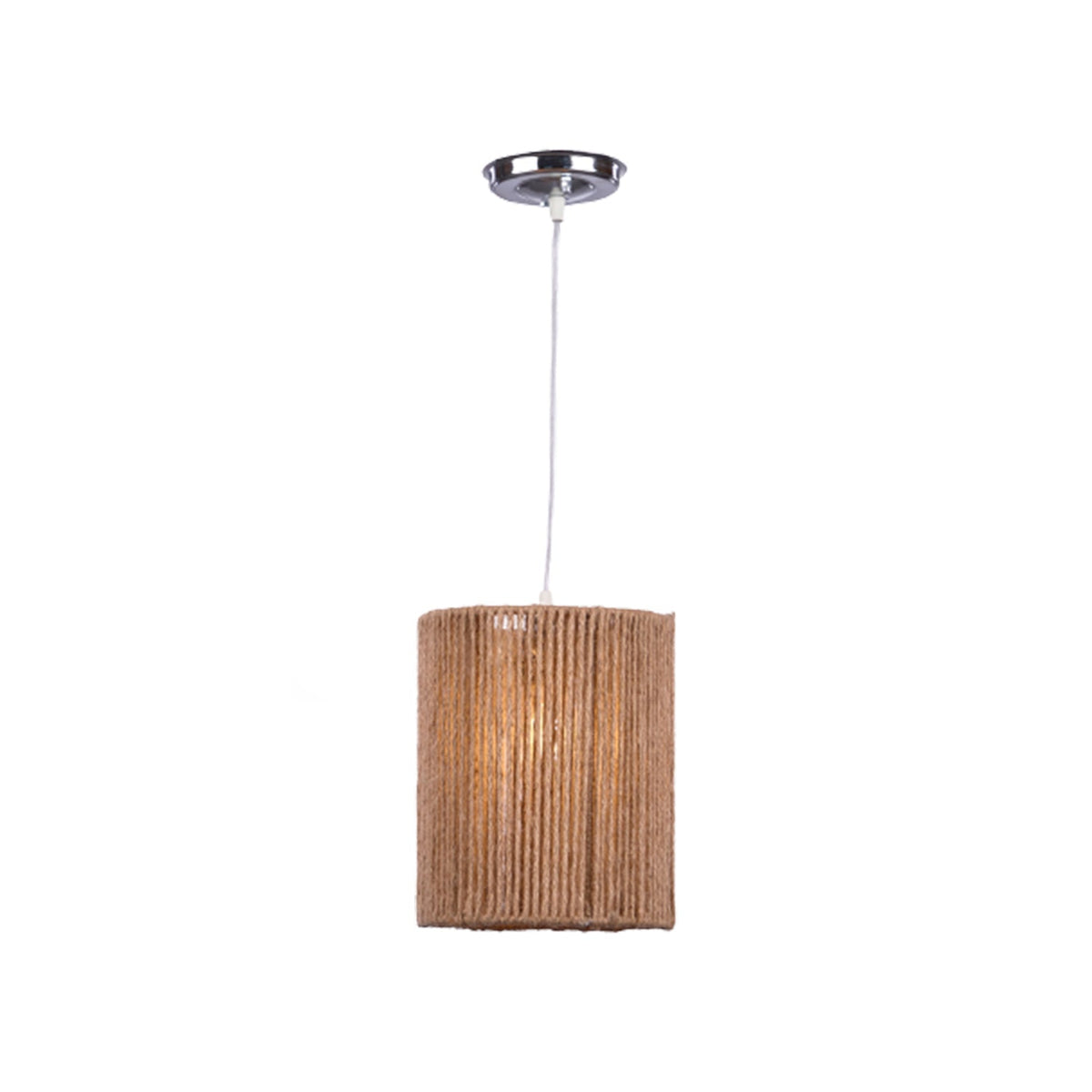 A rope chandelier with an artistic design that adds a touch of luxury to the decor.