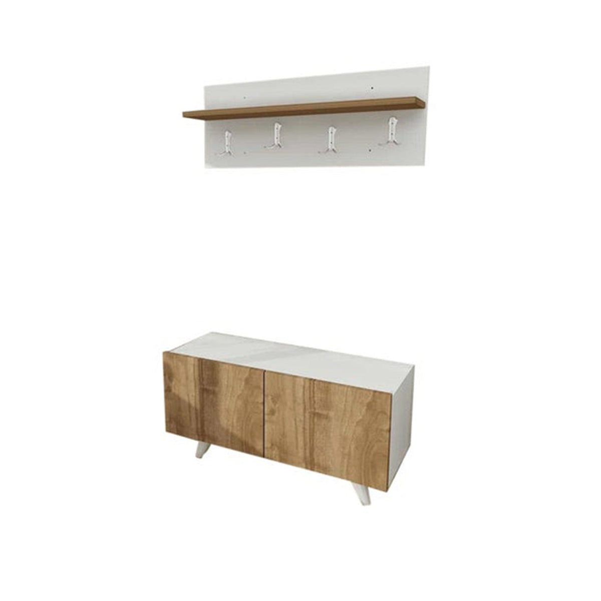 High quality MDF wood clothes rack - OUBE-028