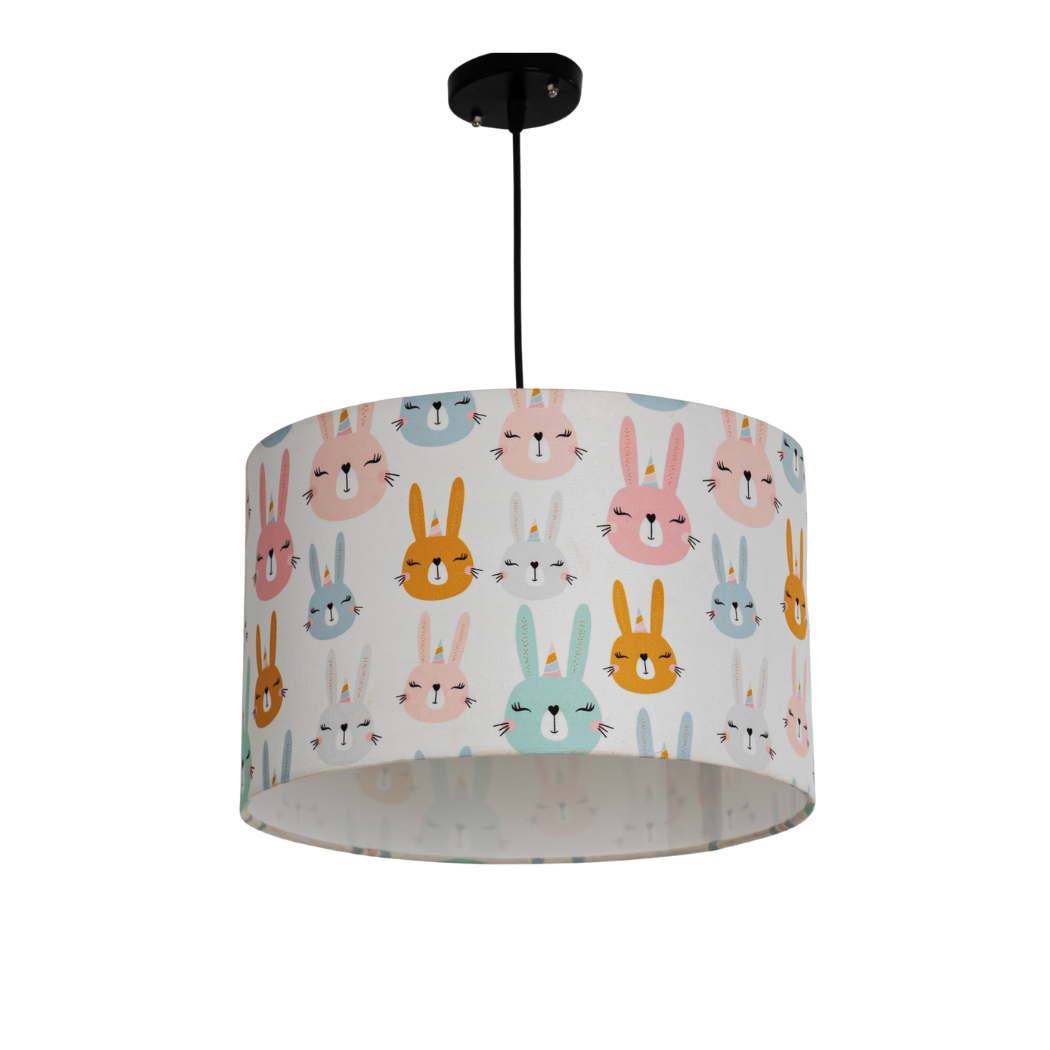 Modern Ceiling Pendant WDD-003 – Luxury Design Made of Velvet Fabric Print with Vacuum Layer and Durable Iron Chassis