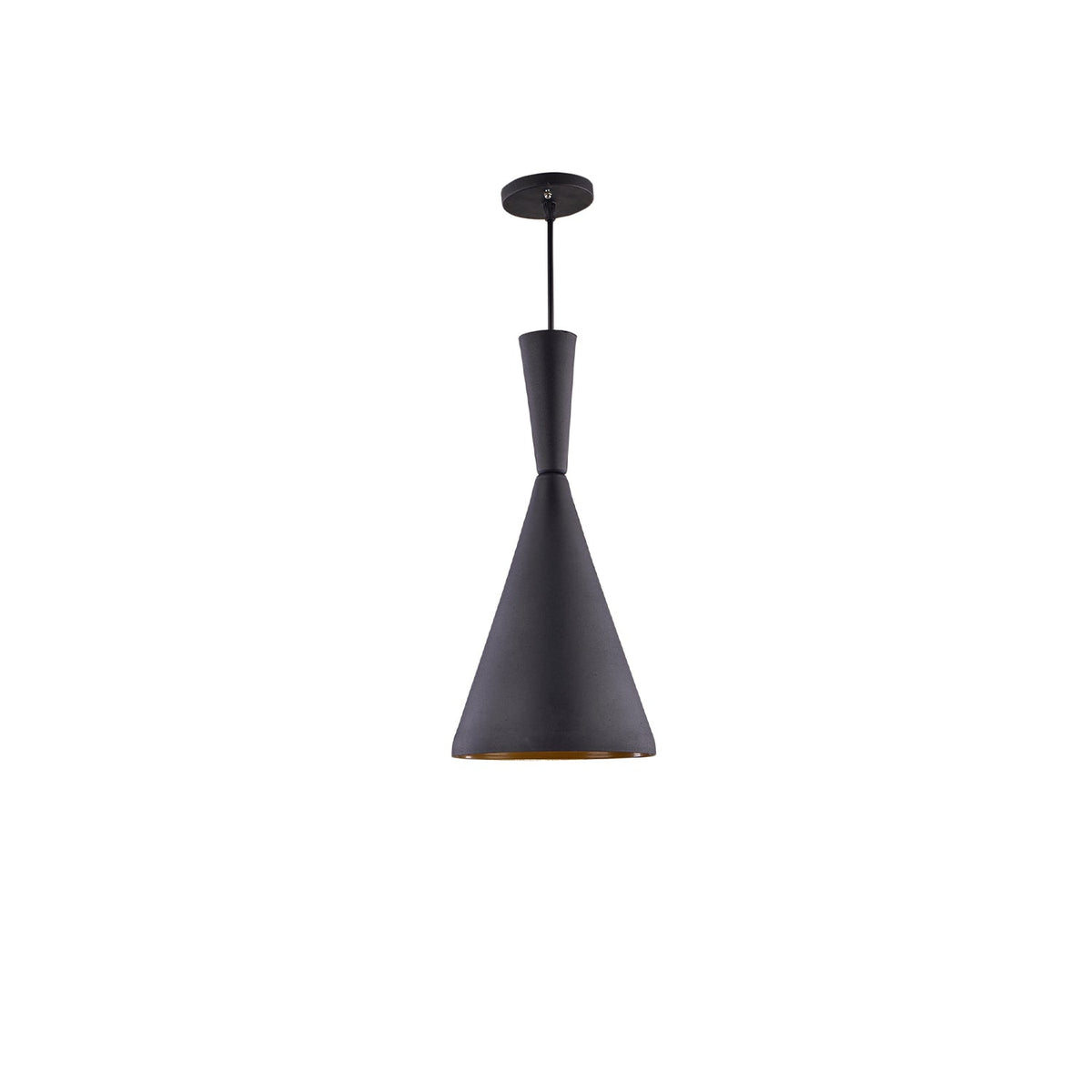 Large aluminum chandelier with a luxurious design