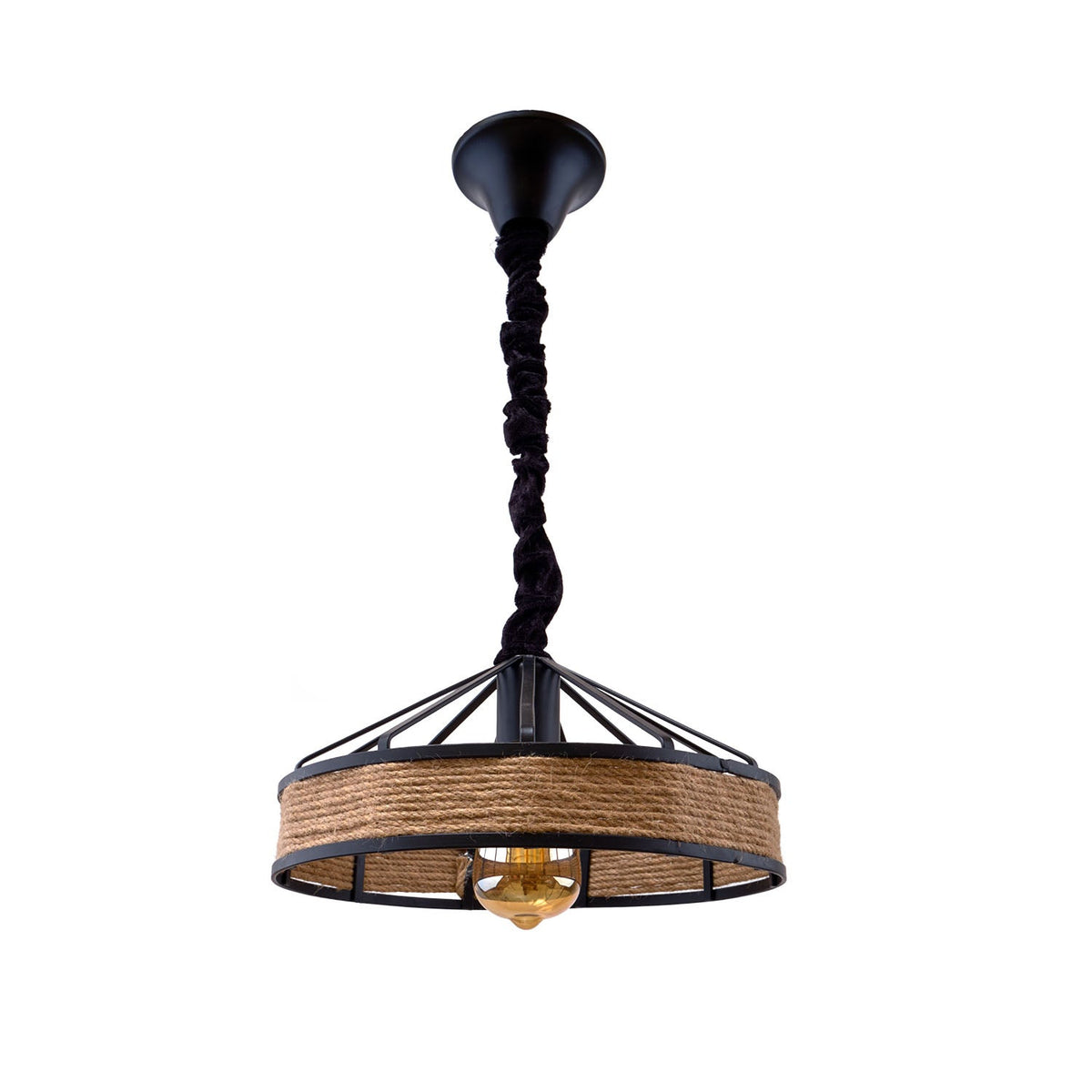 Modern aluminum chandelier with an elegant design