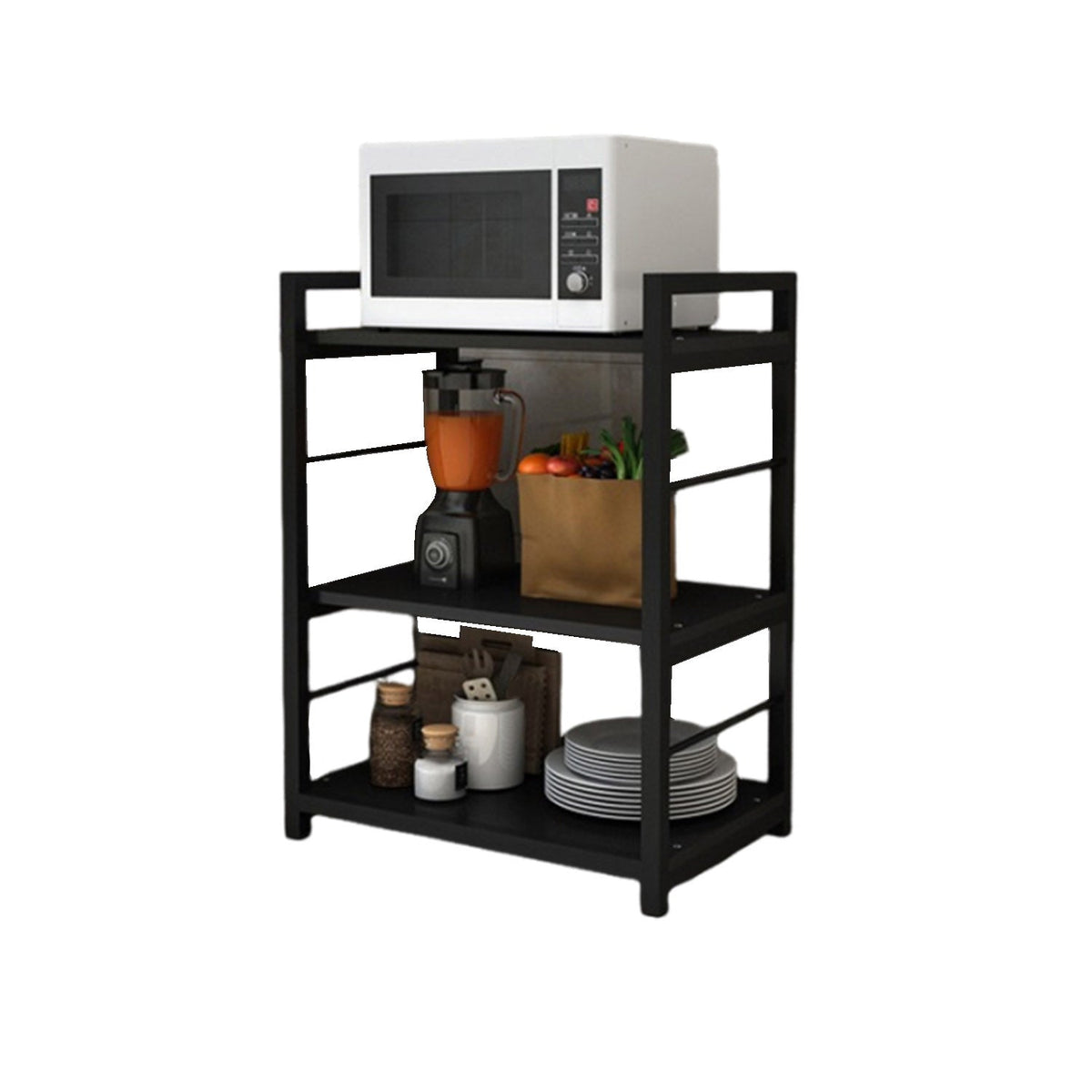 Electrostatic paint metal kitchen storage unit -MTC-153