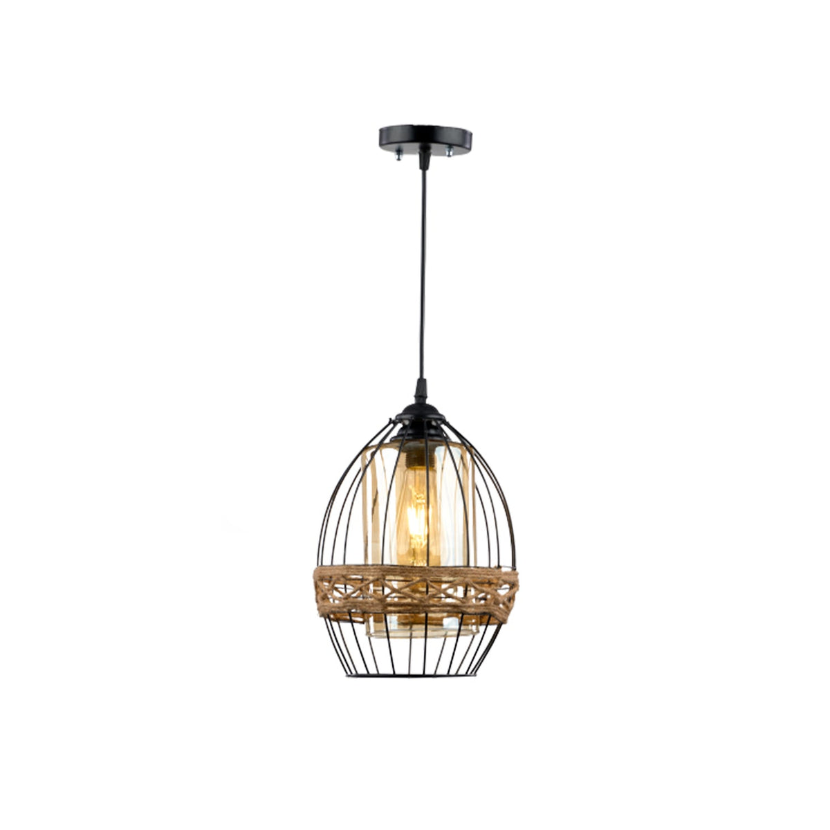 Aluminum chandelier with a modern artistic design