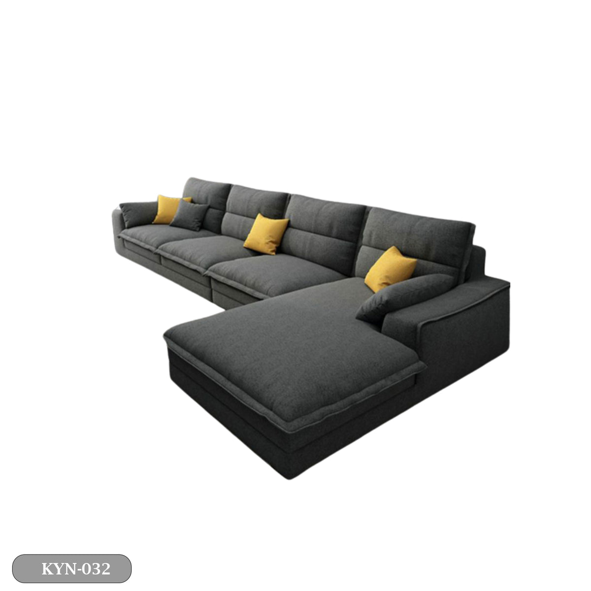 Beech wood corner with linen or velvet fabric - KYN-032