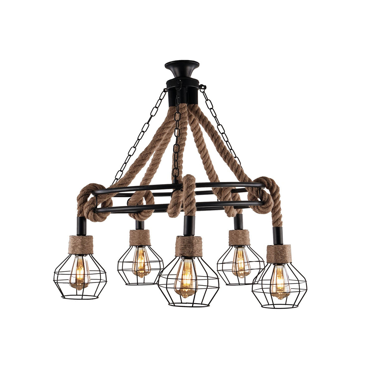 Modern aluminum chandelier with an elegant artistic design that adds a luxurious touch to any space.