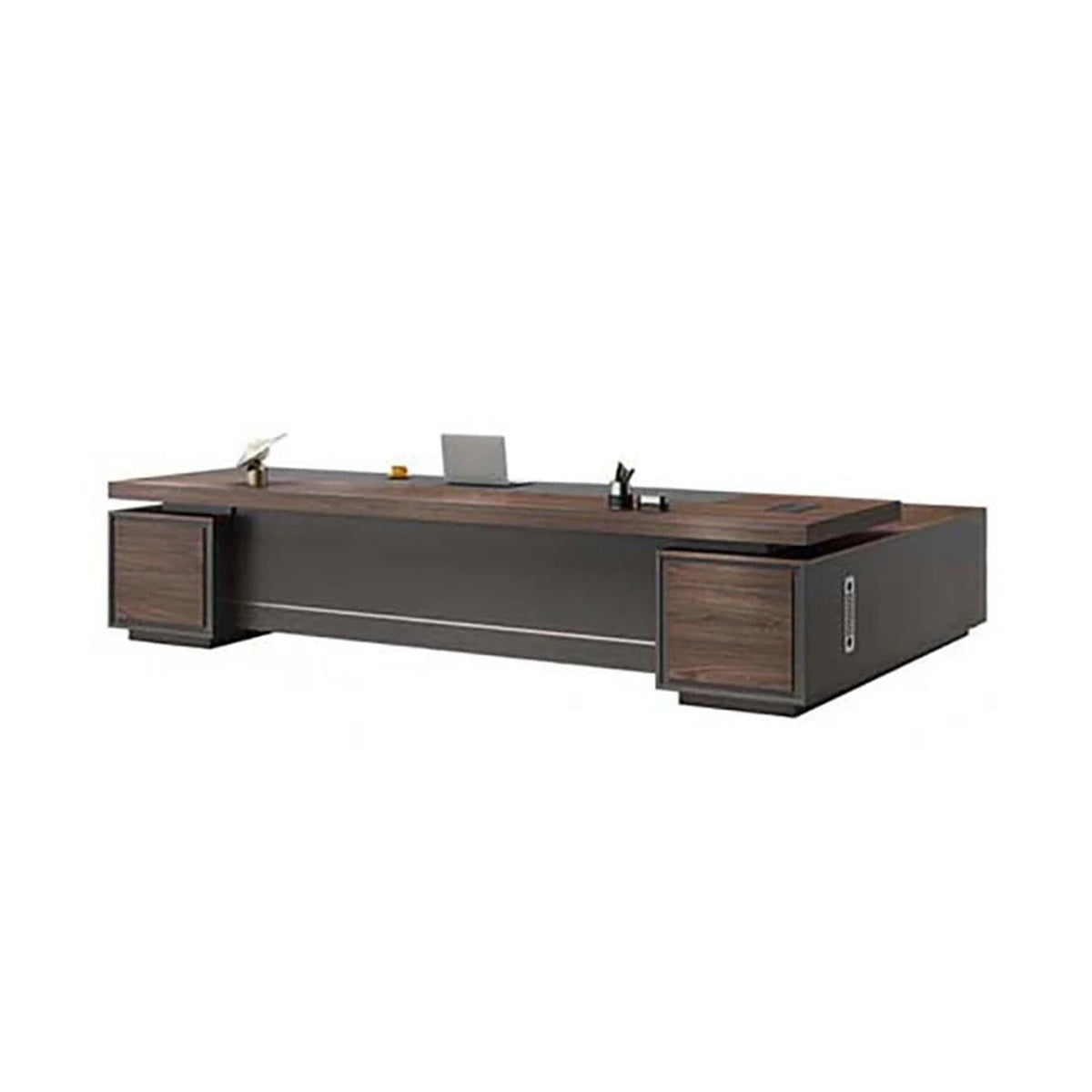 High-quality Spanish MDF wooden manager’s desk – modern and sturdy design | CEM-160