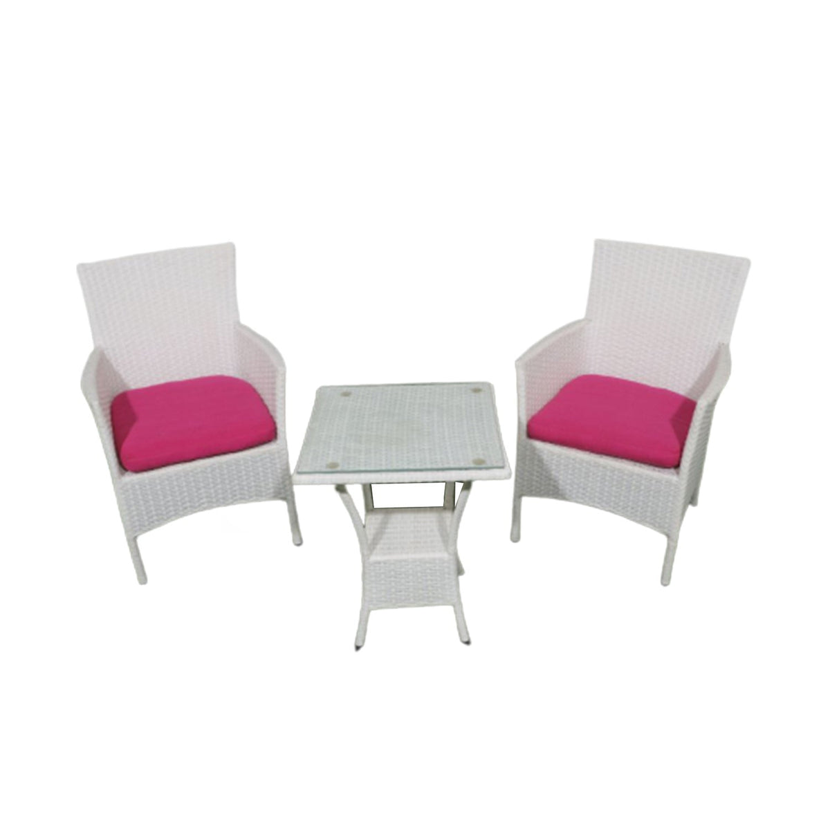 Rattan set 2 chairs and table TOK-005