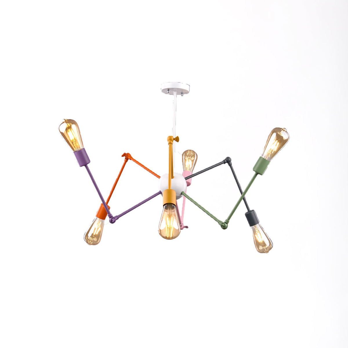 Luxury aluminum chandelier for elegant and distinctive lighting