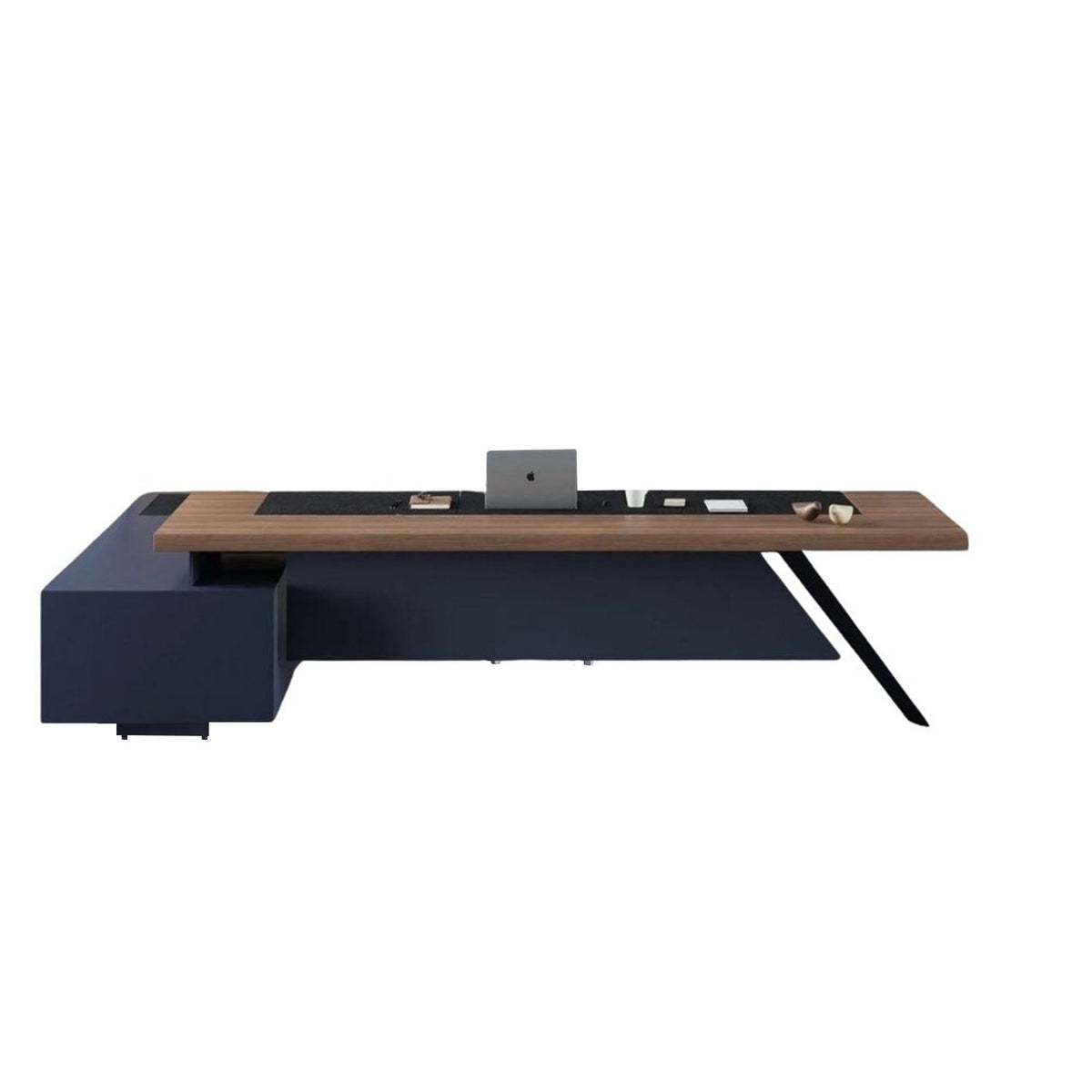 High-quality Spanish MDF wooden executive desk – a durable, modern design suitable for professional offices – CEM-138