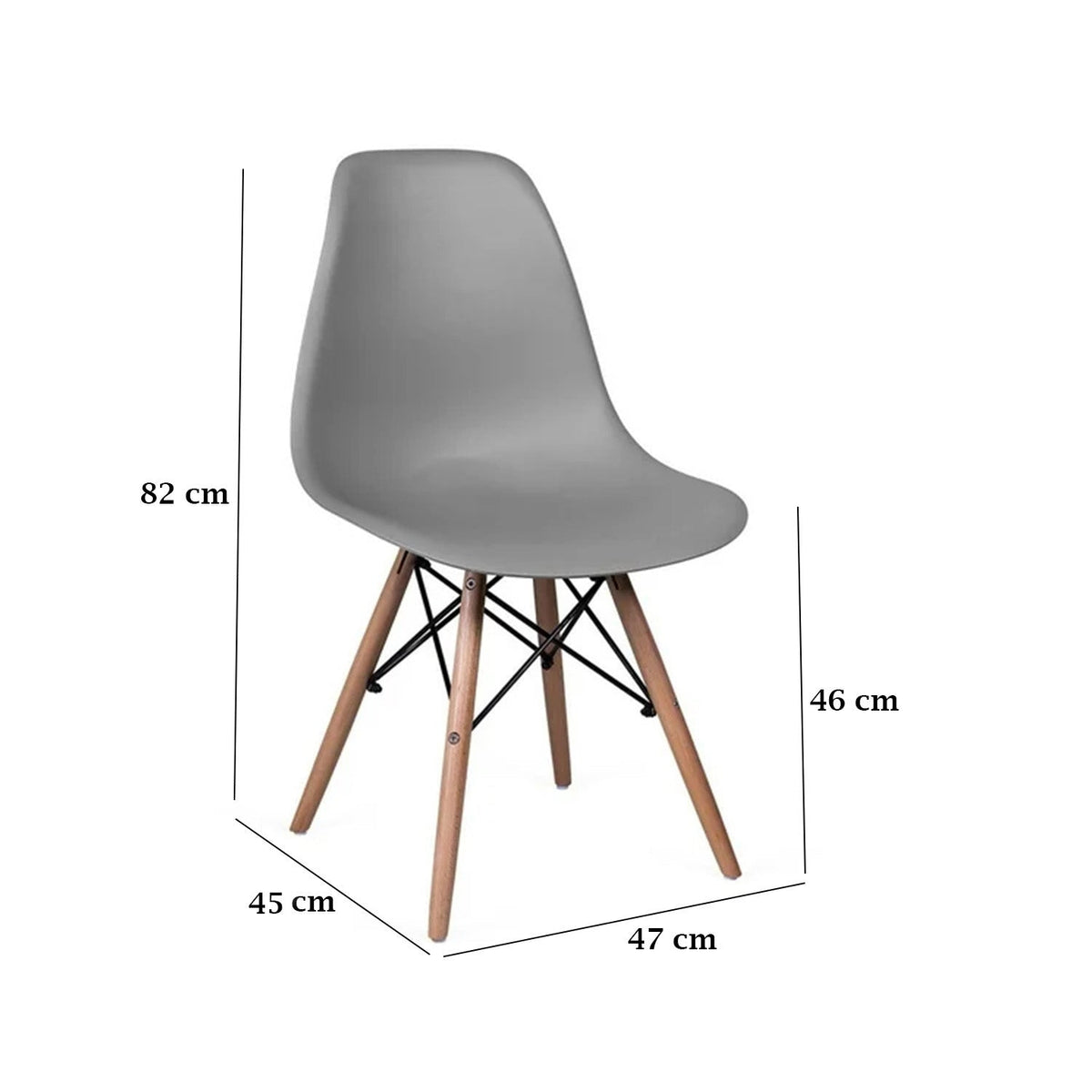 Modern Acrylic Dining Set - RYL-048