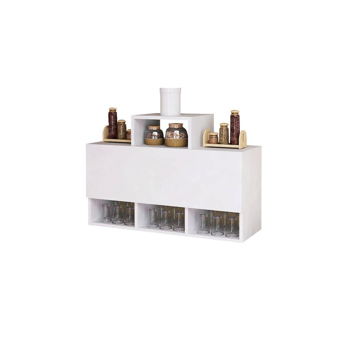 High quality MDF wood kitchen unit - OUBE-034