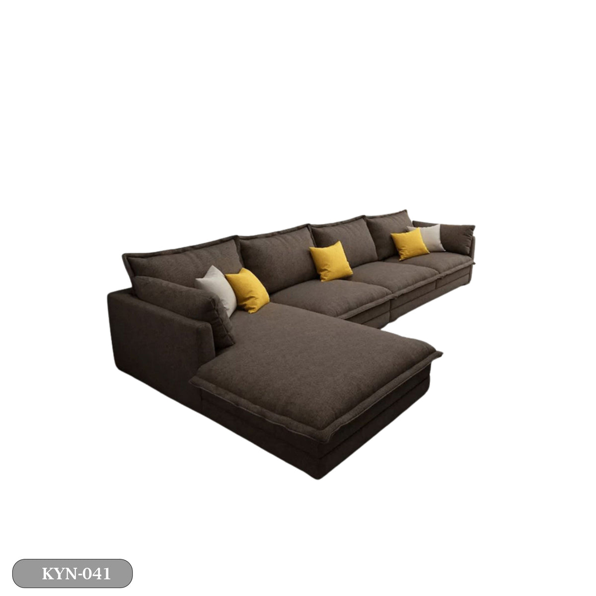 Beech wood corner with linen or velvet fabric - KYN-041