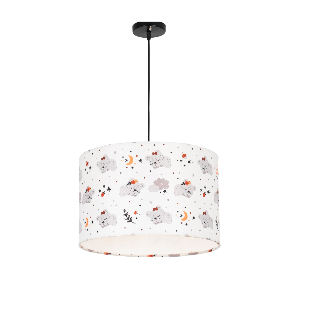 Modern Ceiling Pendant WDD-013 – Luxury Design of Velvet Fabric Print with Vacuum Layer and Durable Iron Chassis
