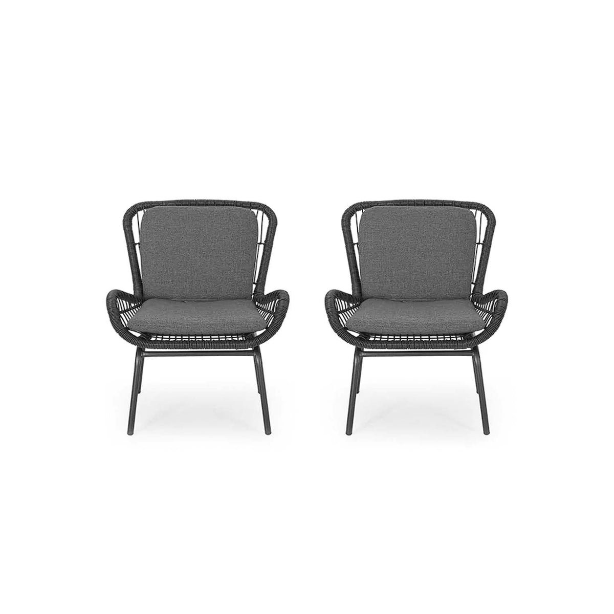 2 Chair Set from Rattan - OS-254
