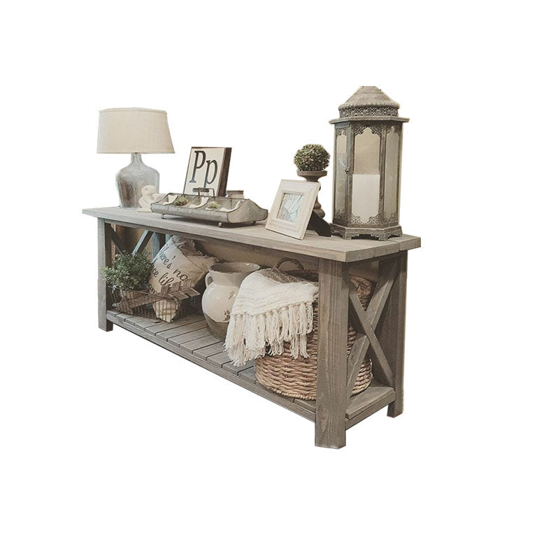 Swedish wood console - OHA-066