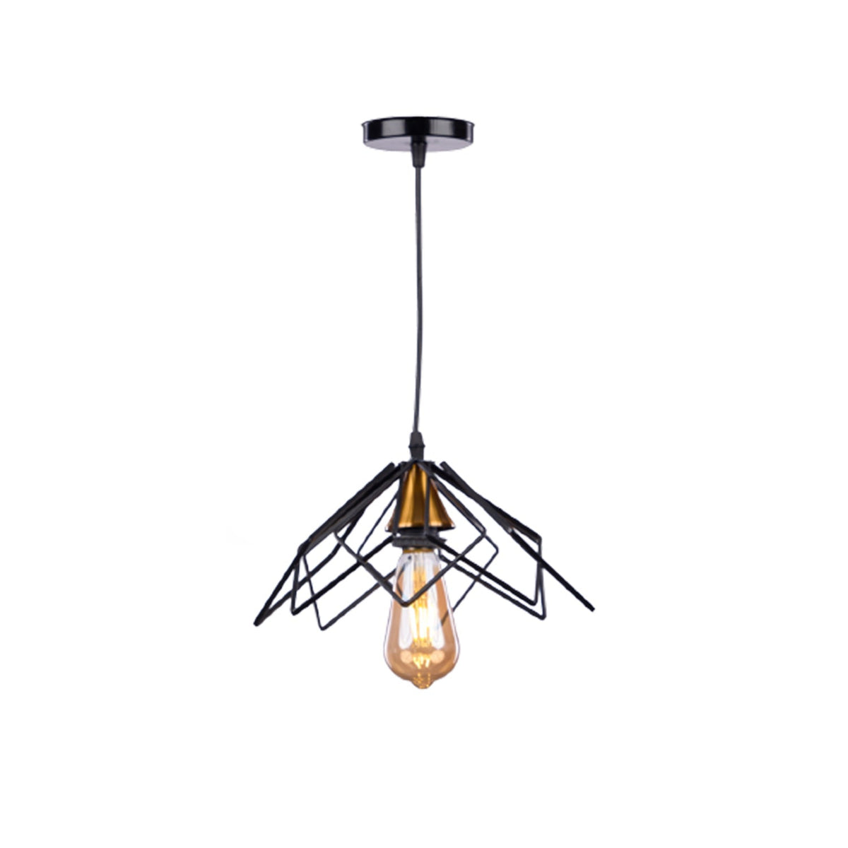Aluminum chandelier with a modern design that adds a touch of luxury to your home.
