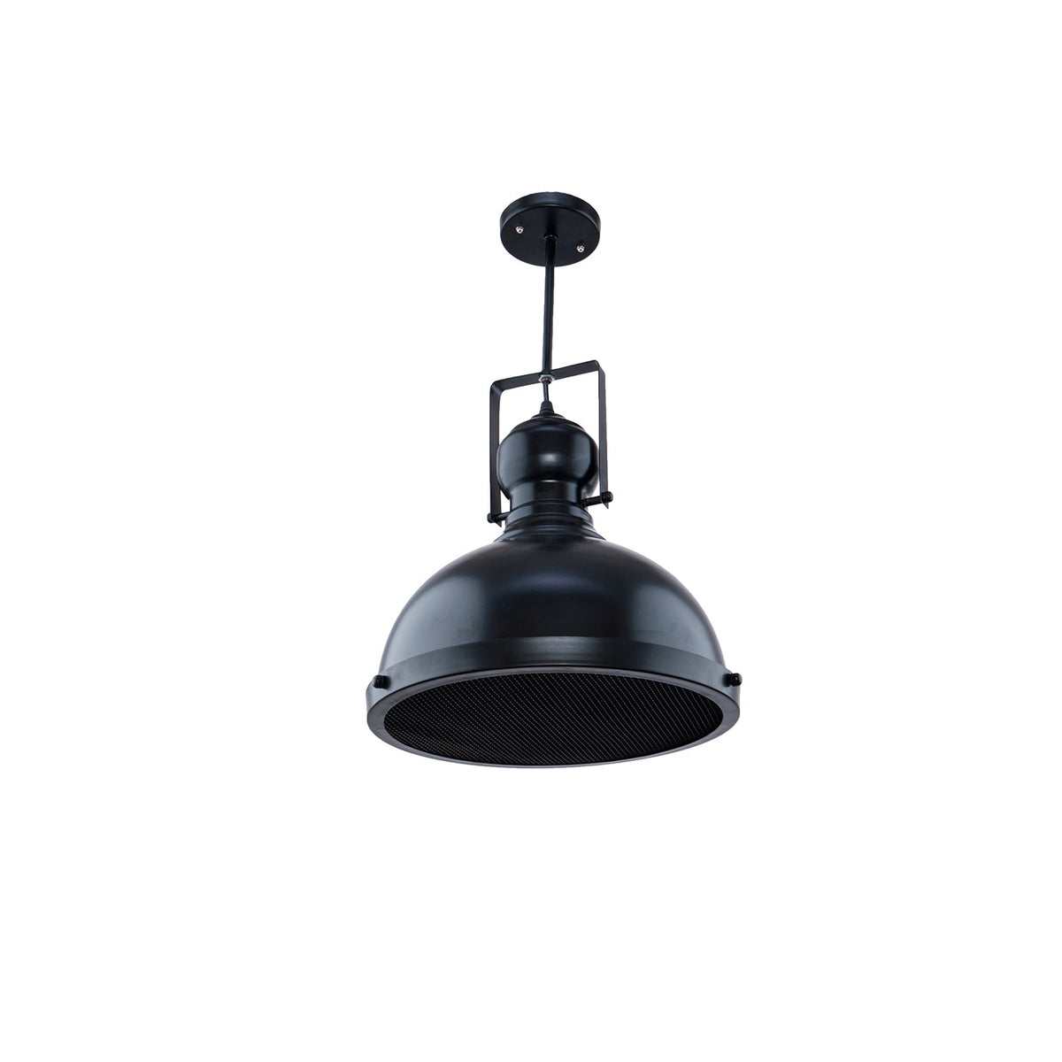Aluminum chandelier with a modern and elegant design