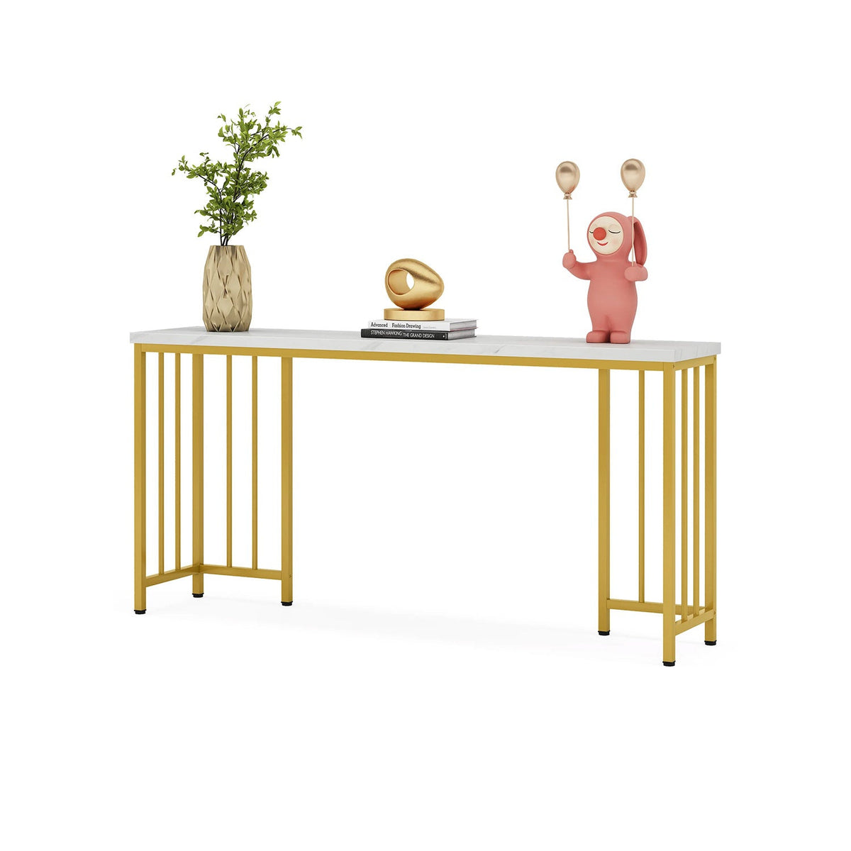 Electrostatic painted metal console - MTC-112