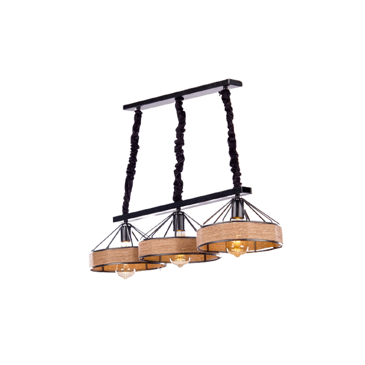 Large aluminum chandelier with a modern and luxurious design