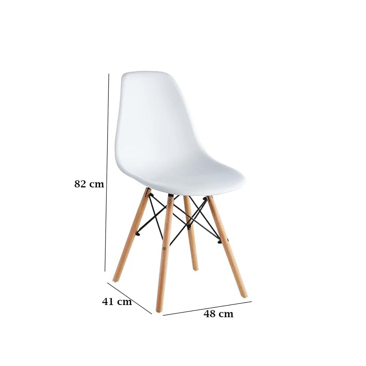 Acrylic Dining Table Set -OSE-001