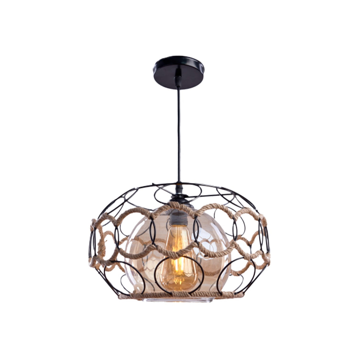 Aluminum chandelier with a modern design that adds a touch of luxury and elegance to the space.