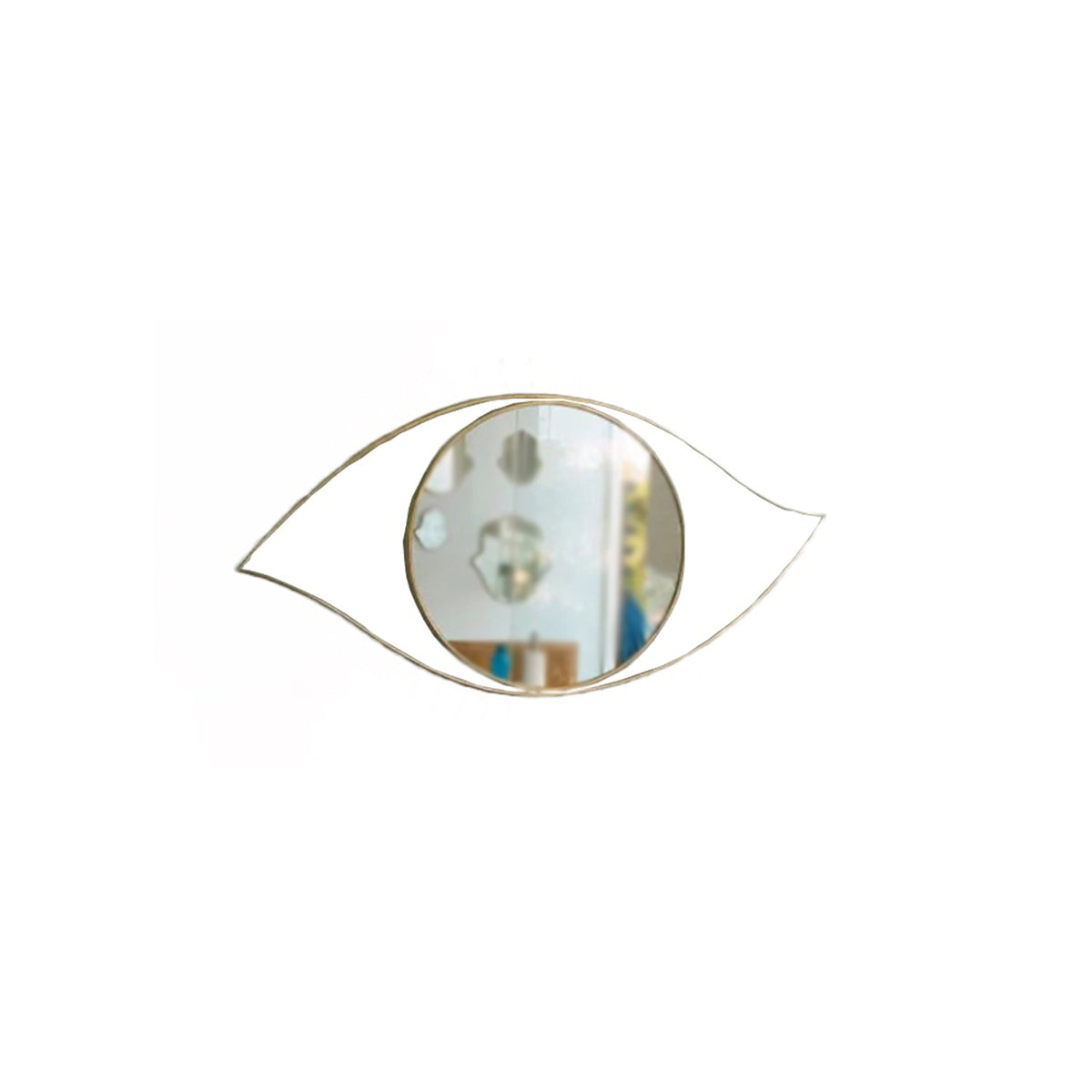 Steel decorative mirror - SRS-074