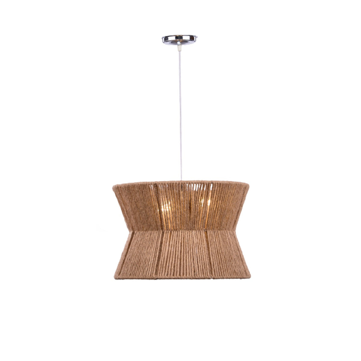 An elegant chandelier that adds an artistic touch to the decor.