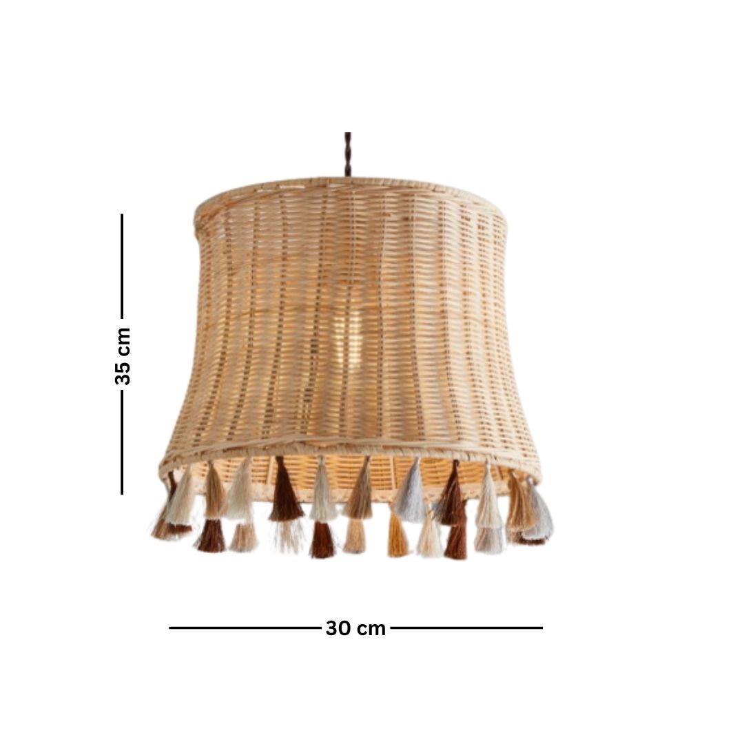 Natural Bamboo Chandelier – Handmade Design Gives You a Warm and Stunning Touch - HOB-042