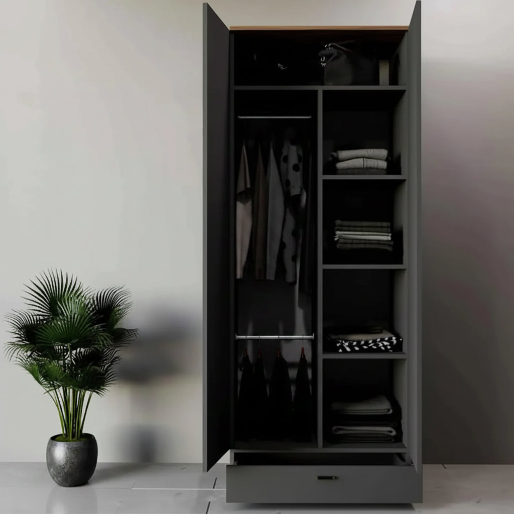 دولاب أوسكار خشب MDF – تصميم عصري عملي وأنيق