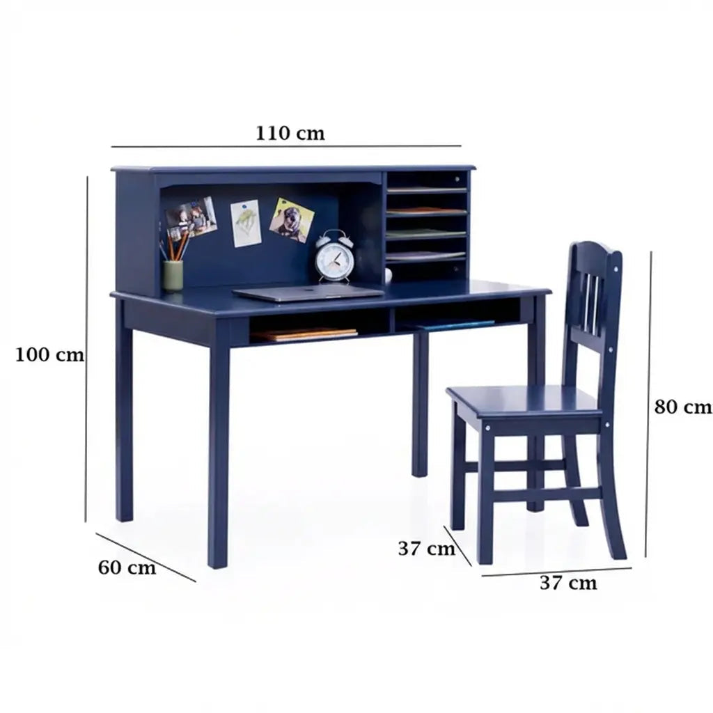 High quality wooden countertop children's desk with office chair - OSM-362