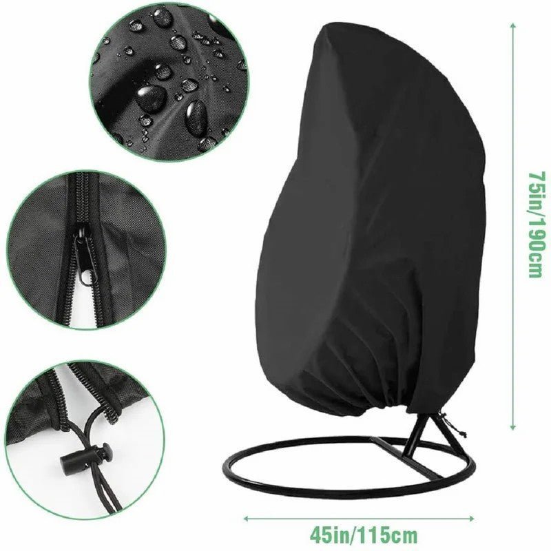 Waterproof Outdoor Furniture Cover – 110×110×220 cm