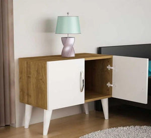 كومود خشب MDF عالي الجودة - ELM-098 - 55cmX70cm - أوسكار فرنتشر