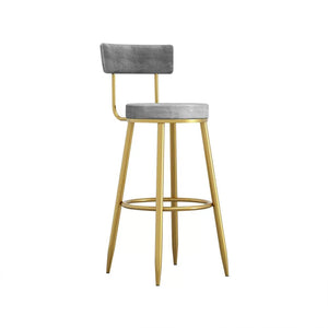 كرسي بار قماش قطيفة - MSC-437 - 50cmX103cm - أوسكار فرنتشر