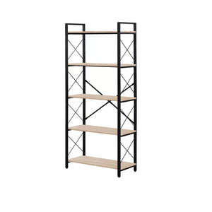 وحدة عرض خشب ملامين - MTC-034 -33cmX75cmX166cm - اللون بيج - أوسكار فرنتشر