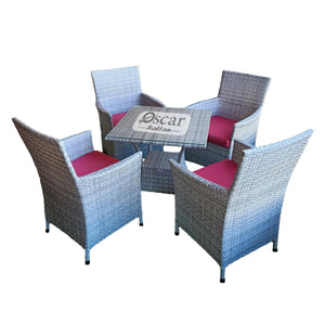 طقم سفره ستوديو رتان تكفي 4 افراد - أوسكار فرنتشر