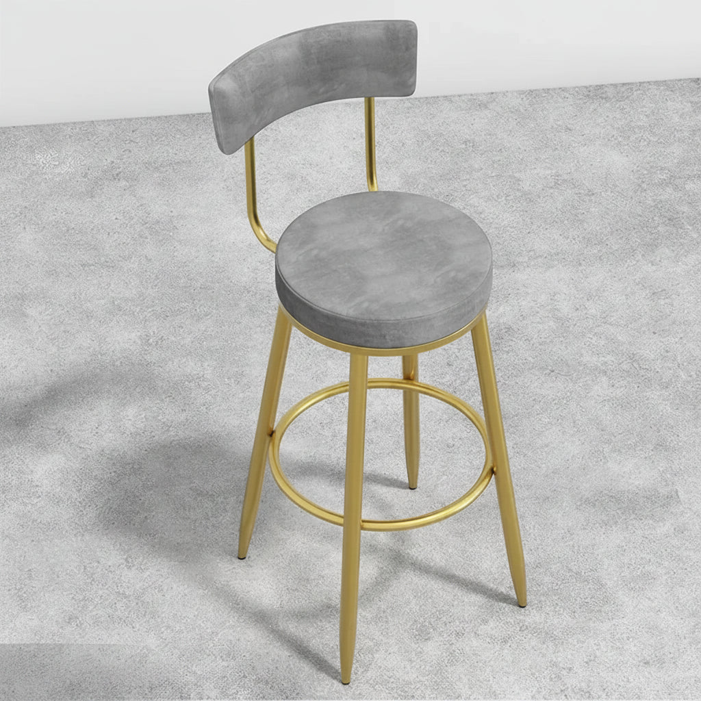 Plush Fabric Bar Stool - MSC-437 - 50cmX103cm