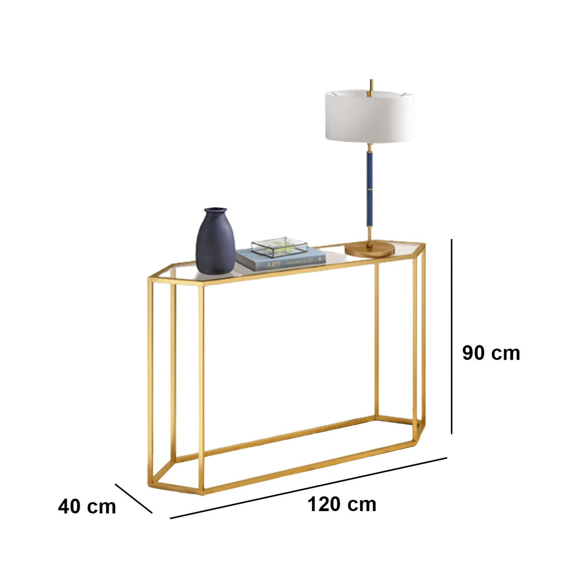 Gain iron console electrostatic golden paint